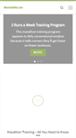 Mobile Screenshot of marathon-training-program.com